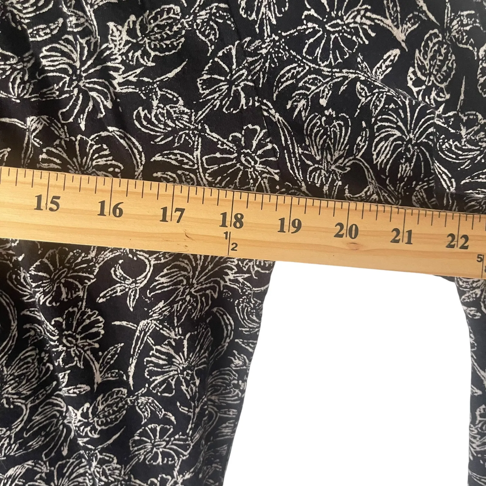 Lucky Brand Women's‎ Size Medium Floral Boho Long Sleeve Top - Image 7