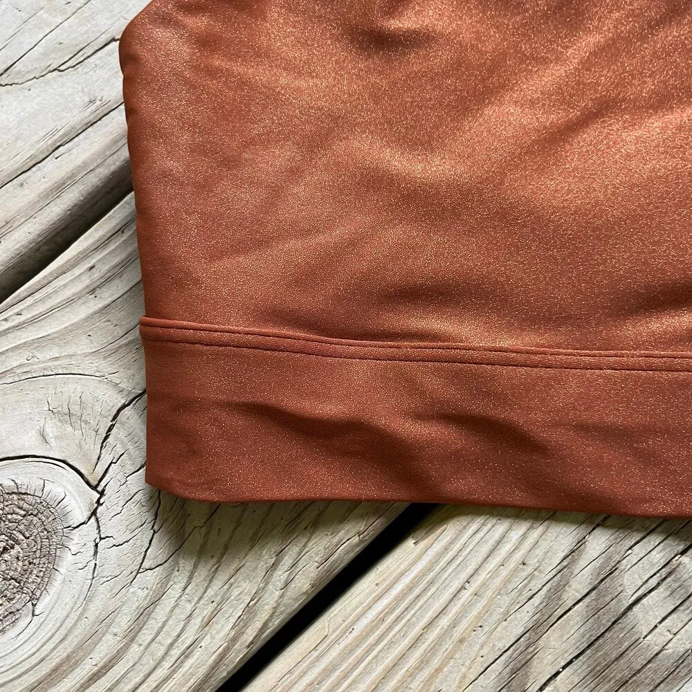 Calia Women's Rust Colored Medium Support Sports Bra Size XS. NWOT Brown - Image 3