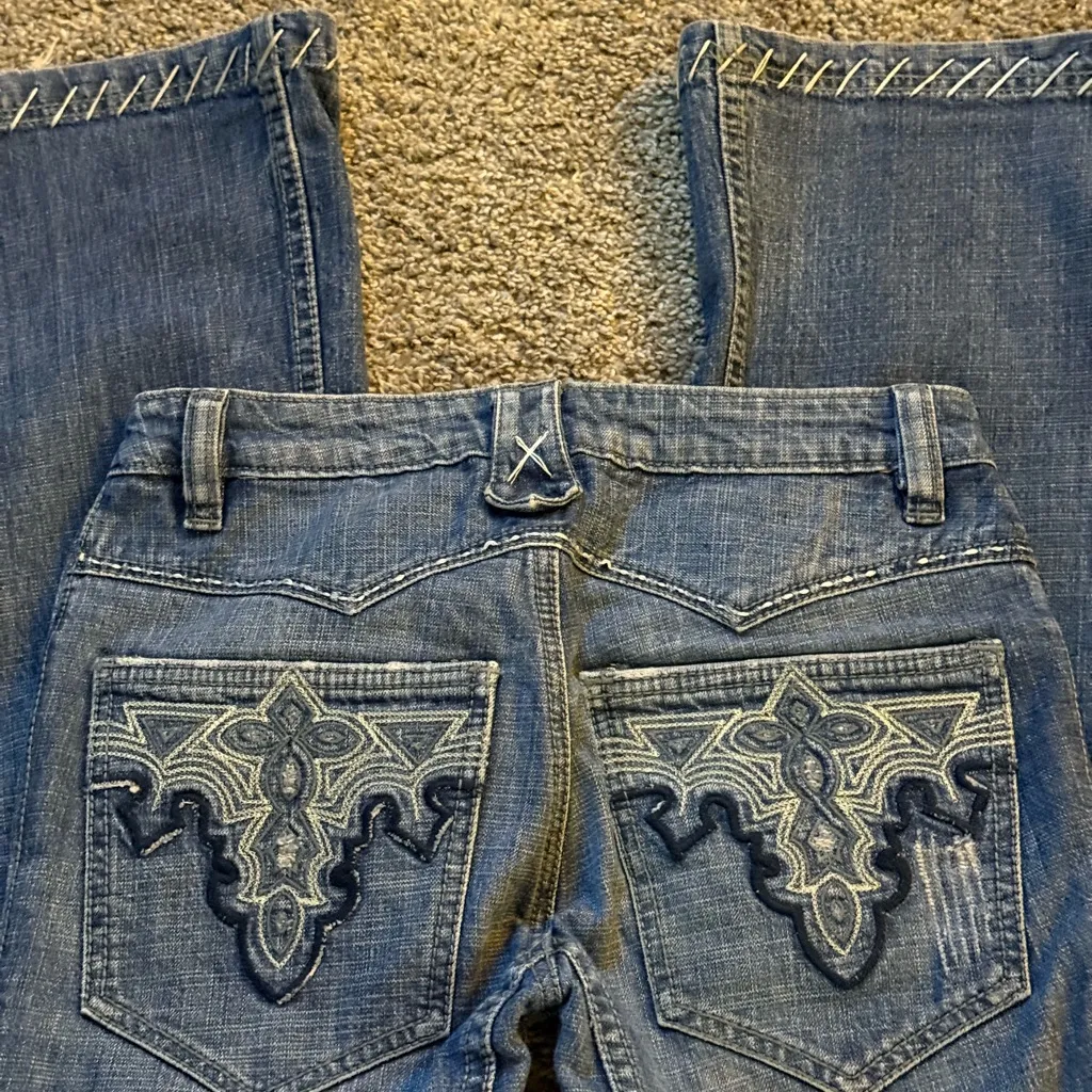 Antik Denim Flare Jeans Women’s Sz 27 - Image 5