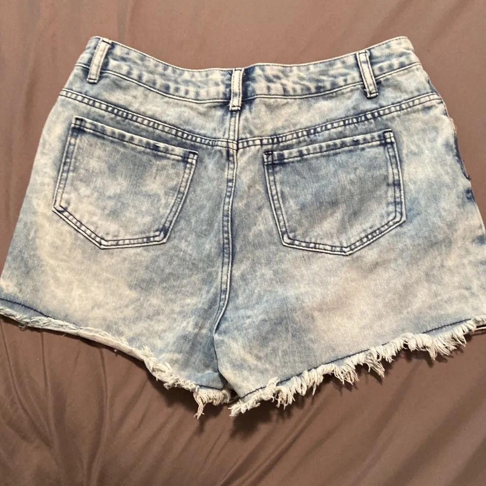 Crazy Train Shore Line Distressed Jean Shorts - Image 2