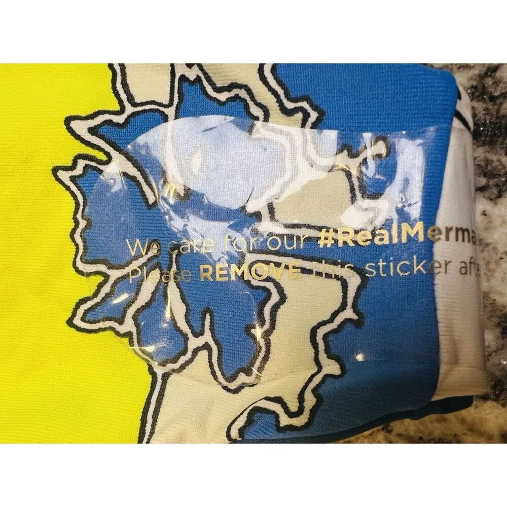 Maaji Prussian Blue Georgia High Rise Bikini Bottoms Size Small Anthropologie - Image 5