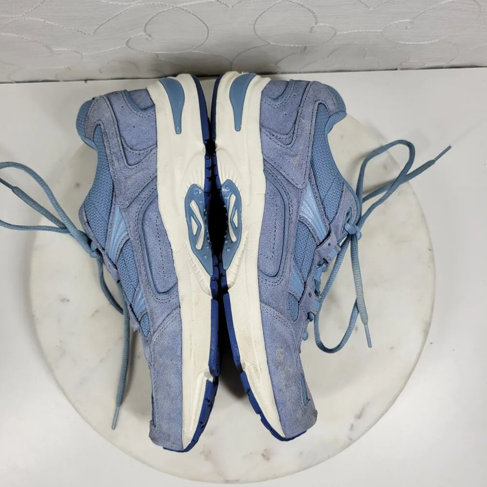 Vionic Classic Walker Sneakers Womens 9 Wide Blue Suede Low Top Walking Shoes - Image 6