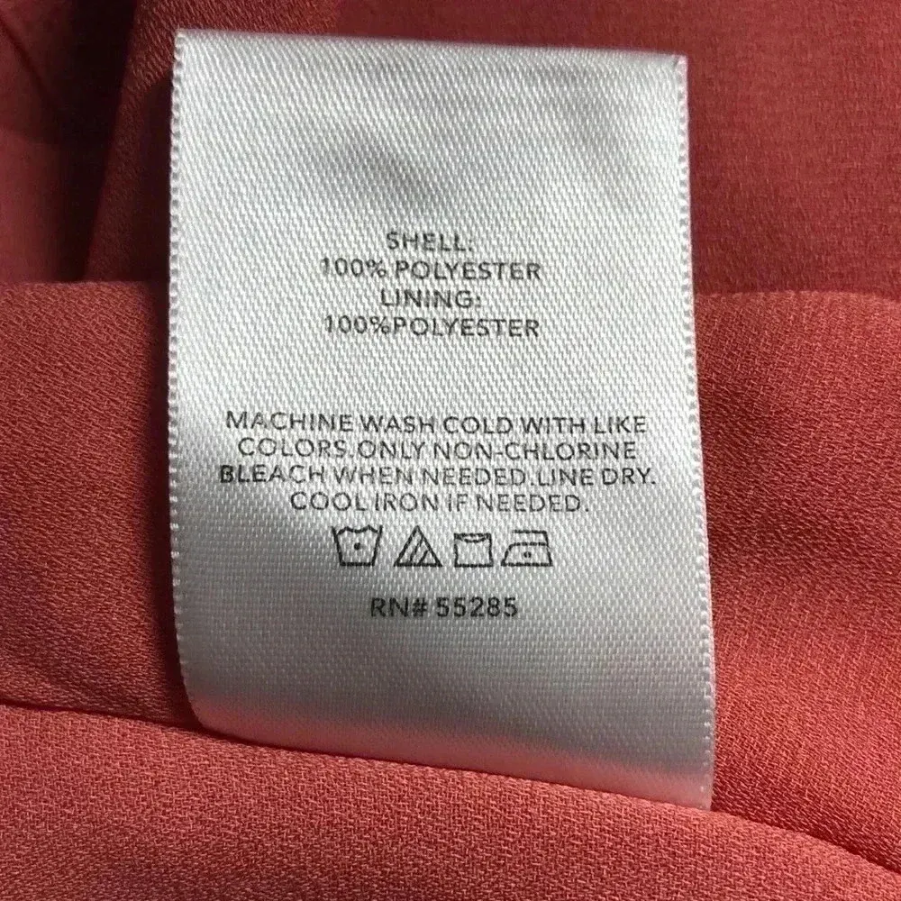 EXPRESS  Chiffon Flutter Sleeve Smocked Waistline - Image 9