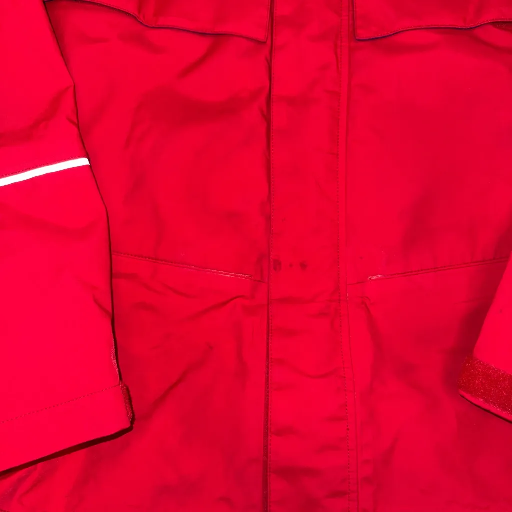 Vintage Patagonia Hooded Offshore Foul Weather Rain Coat Large and Bibs Large - Image 2