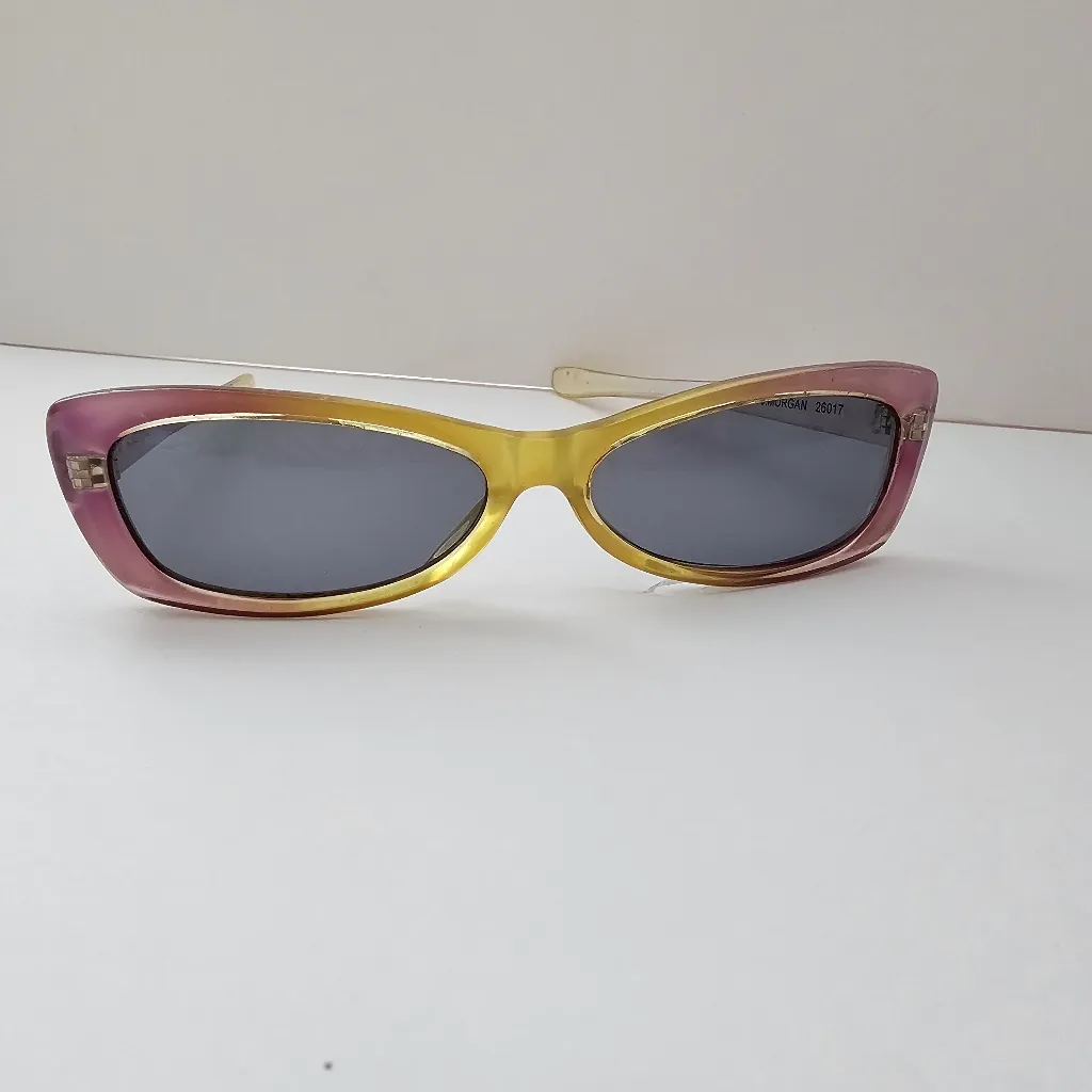 A.J. Morgan Purple and Yellow Ombre Cat - Image 2