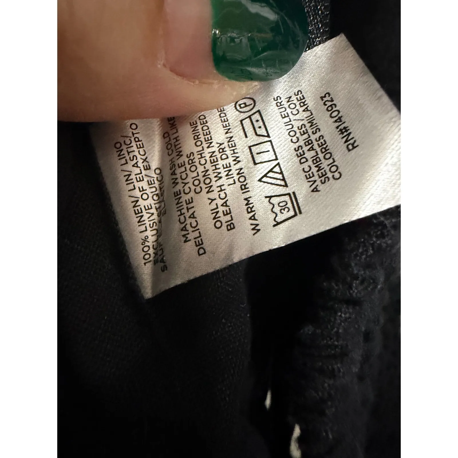 Loft Beach Cropped Linen Ruffle Sleeve Tank Top Size XL NWOT Feminine Whimsical - Image 7