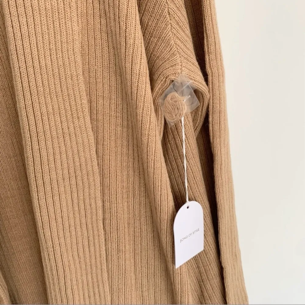 Song of Style “Pawnie” Cardigan in Camel - Image 8