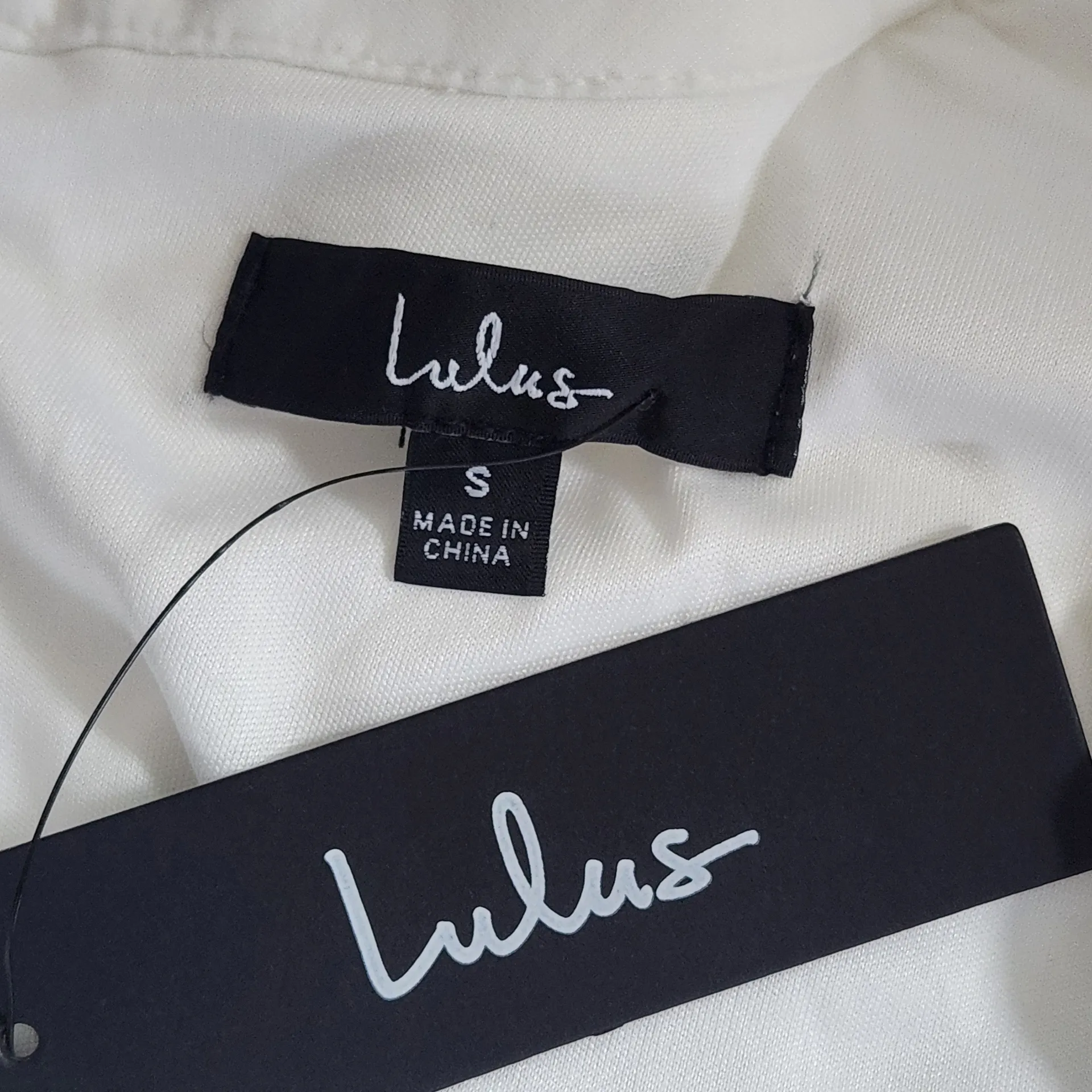 Lulus White Long Sleeve Mini Cocktail Dress Size Small White Bodycon Party Dress - Image 8