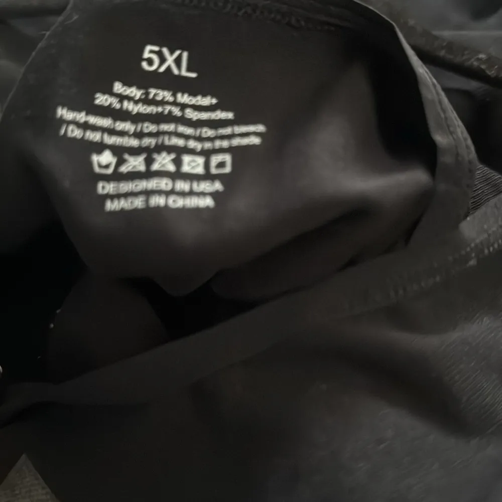 Black Sleeveless Bodysuit Size 5X - Image 2