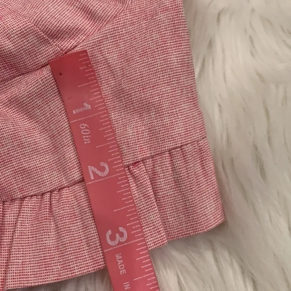 NWT Loft side zip ruffle hem dress shorts 14P - Image 8