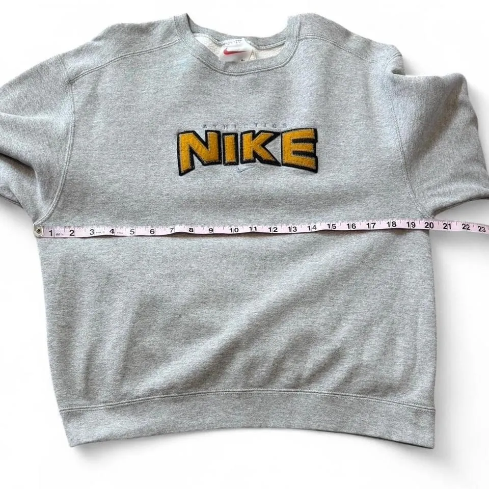 Nike Vintage 90's Gray  Sweatshirt - Image 7
