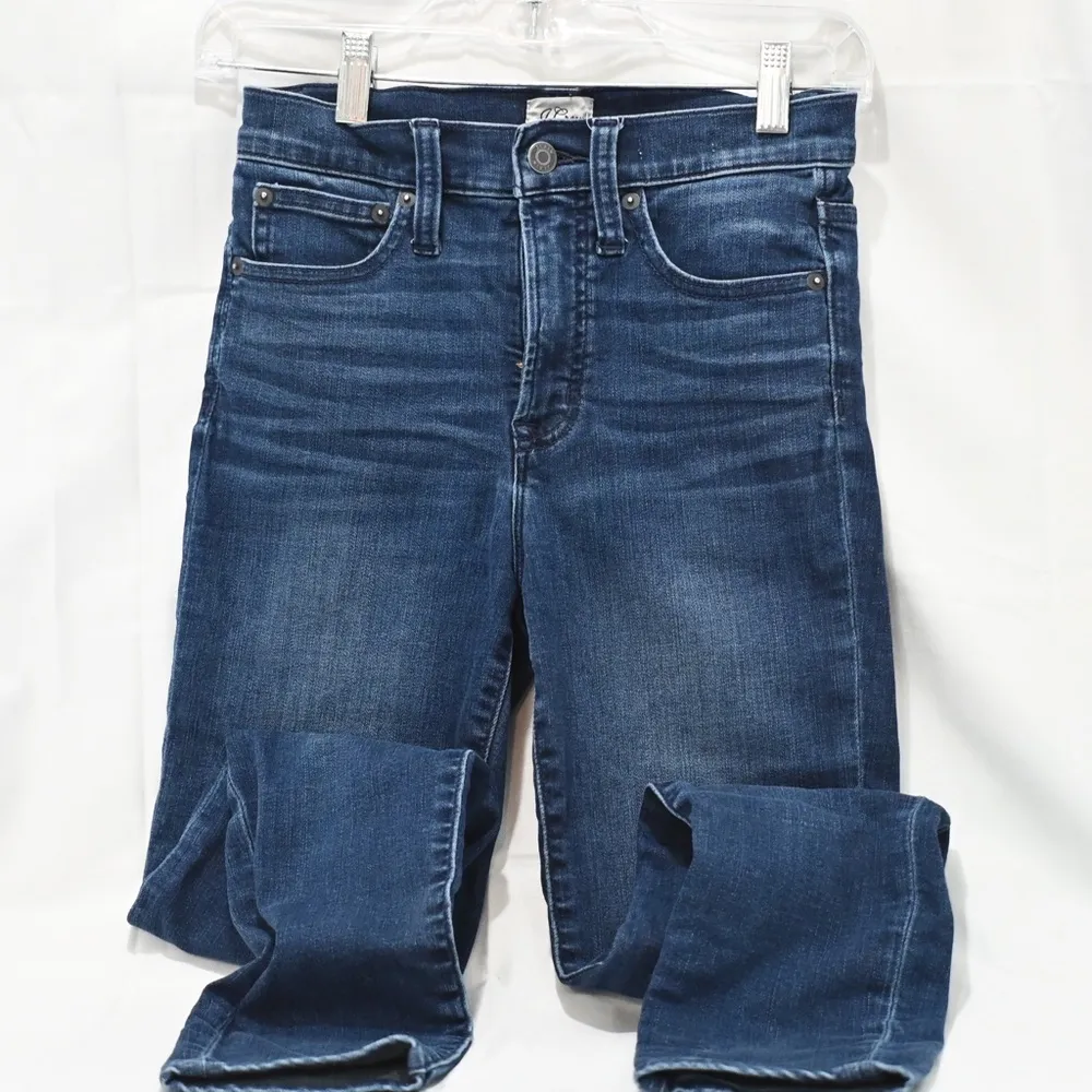 J Crew 10" Toothpick Skinny jean Size 24 high waist - Image 3