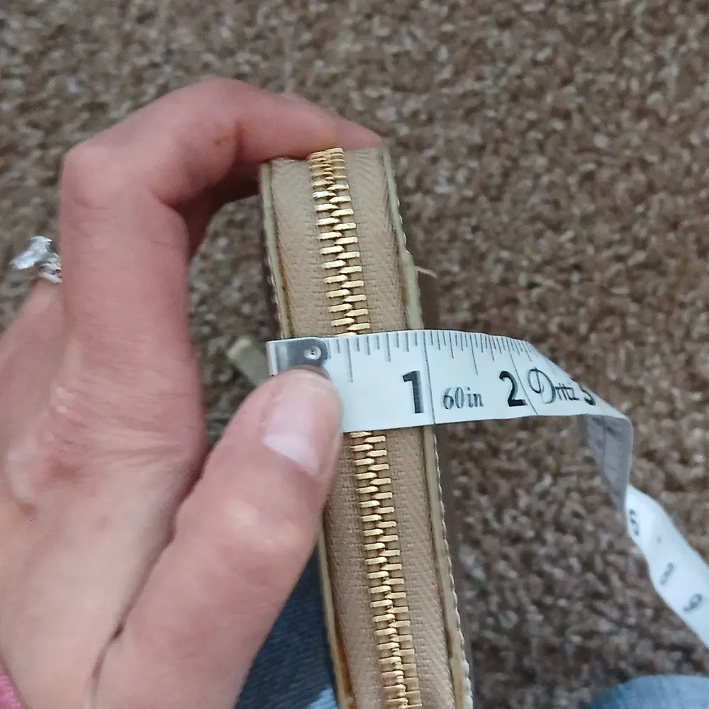 Kate spade metallic champagne zip wallet - Image 14