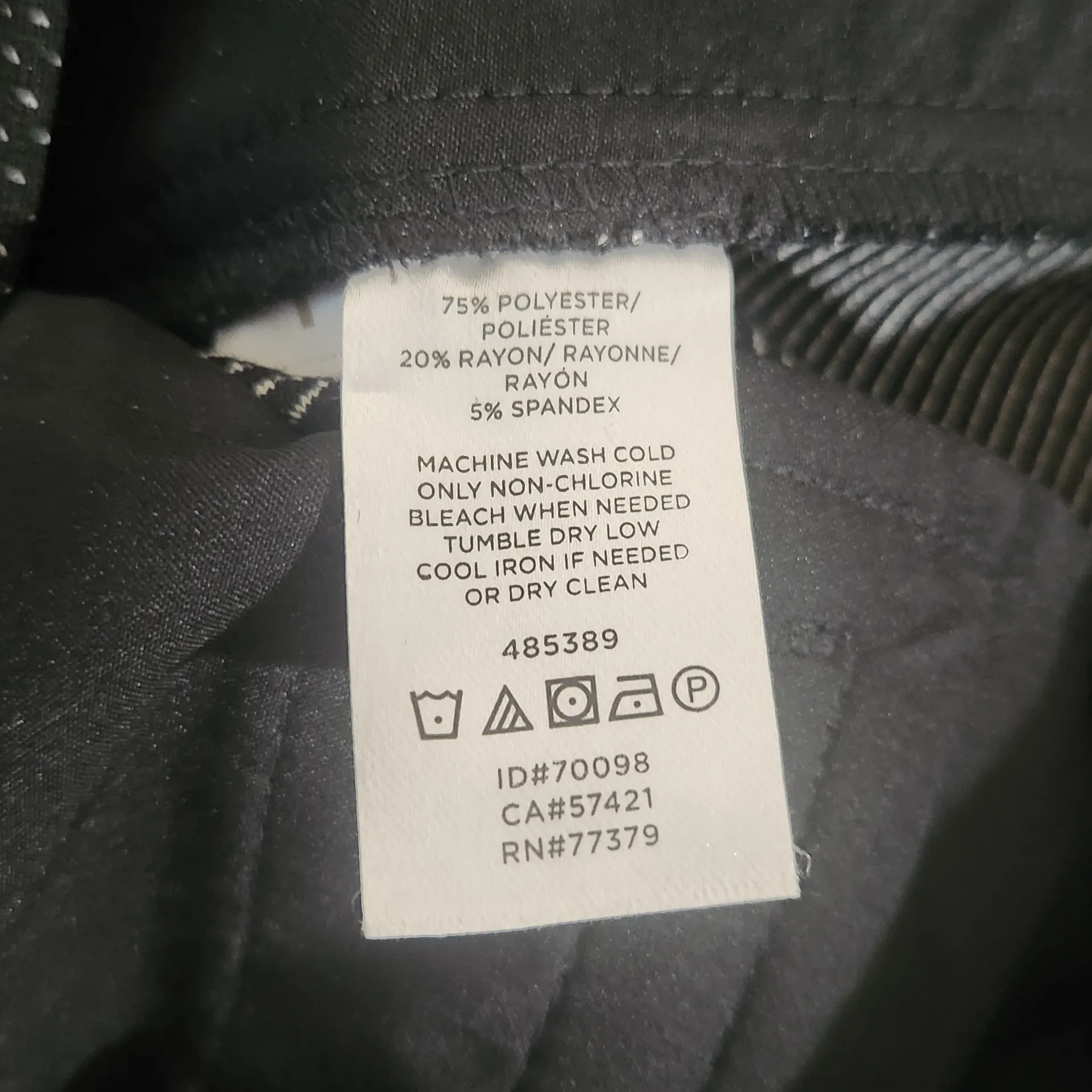 Ann Taylor Black Polka Dot Dress Pants Size 2 Ann Taylor Black and White Pants - Image 7