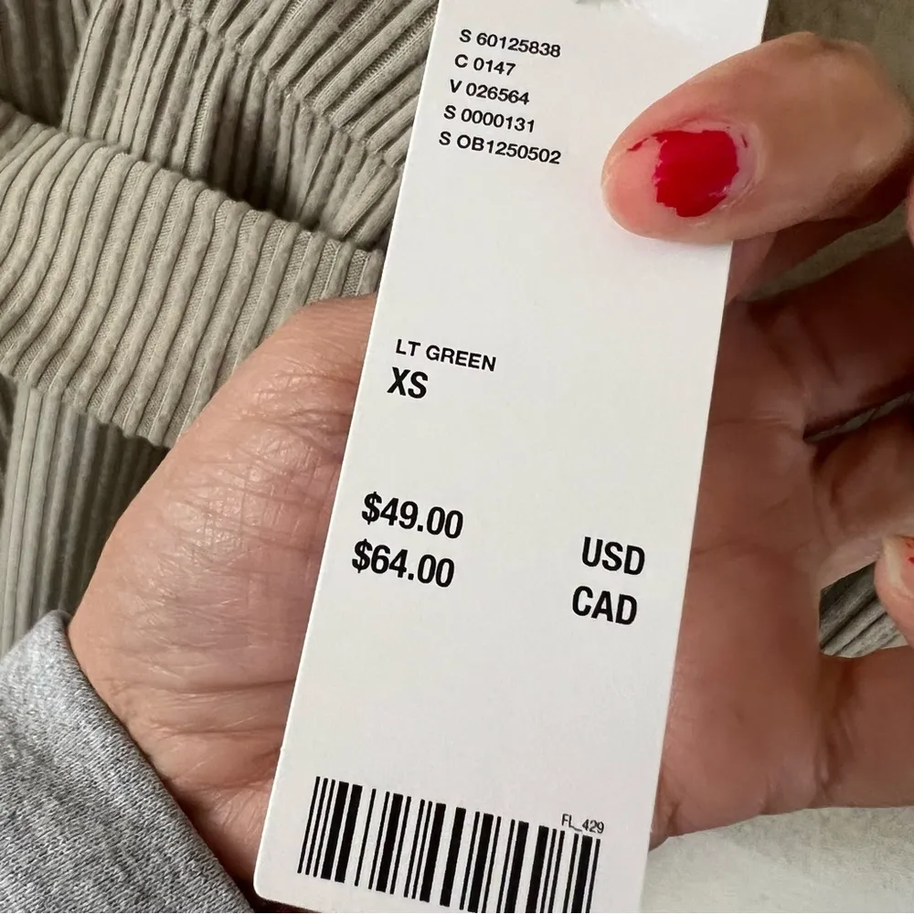 Out From Under Hanna Twist Front Green Ribbed Romper 
Size XS NEW - Image 8