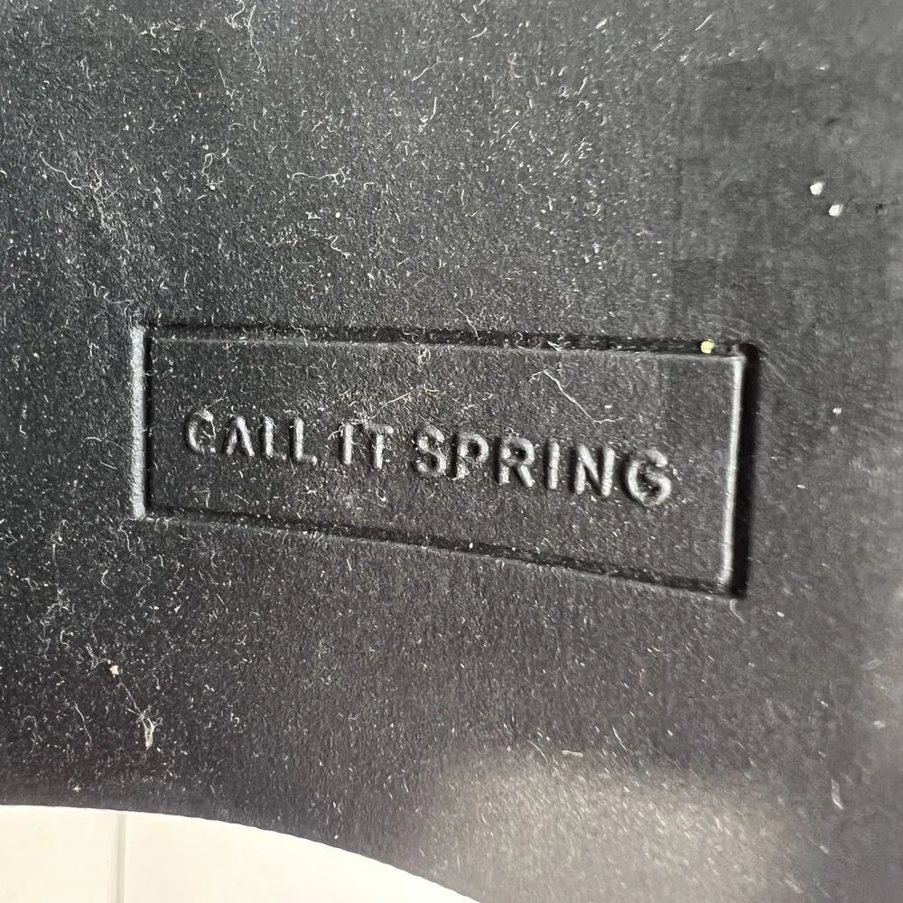 Call It Spring Size 6.5 Shauna Boots Whimsigoth Goth Platform Block Heel Patent - Image 10