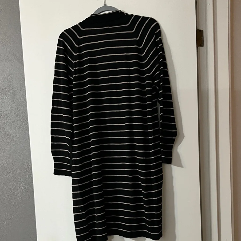 Target  Black and tan Striped Cardigan - Image 7