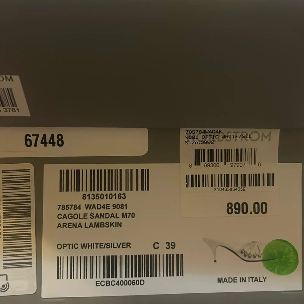 Balenciaga Cagoles Slide Sandal M70 Arena Lambskin size 39 - Image 4