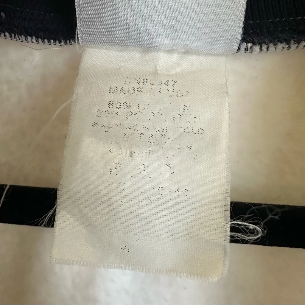 Vintage Nautical Lighthouse Fleece Button M/L Coastal Granny Cottagecore Sweater White Size undefined - Image 7