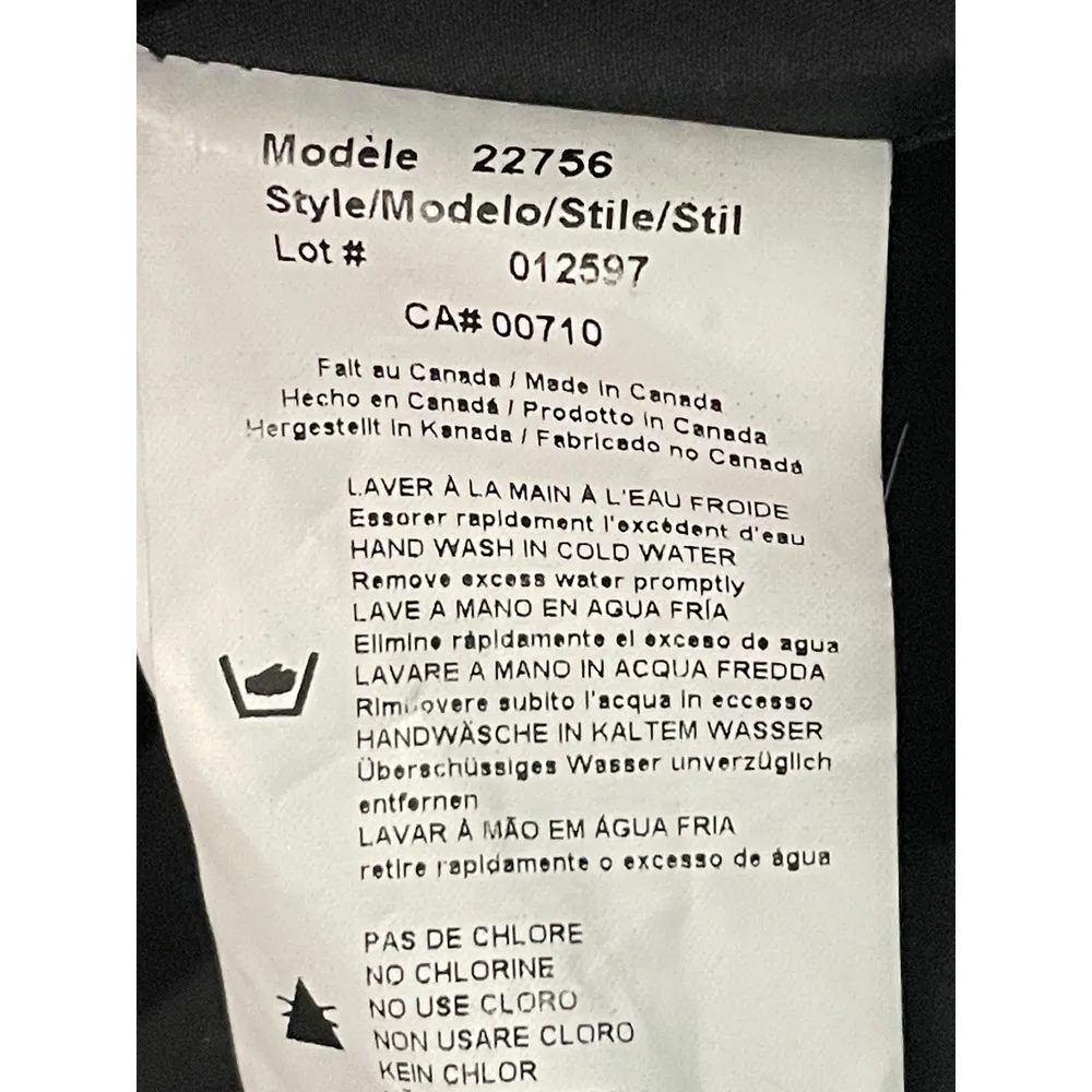 Joseph Ribkoff Black Ivory Lace Print Sheath Scoop Neck Dress Sleeveless Size 8 - Image 7