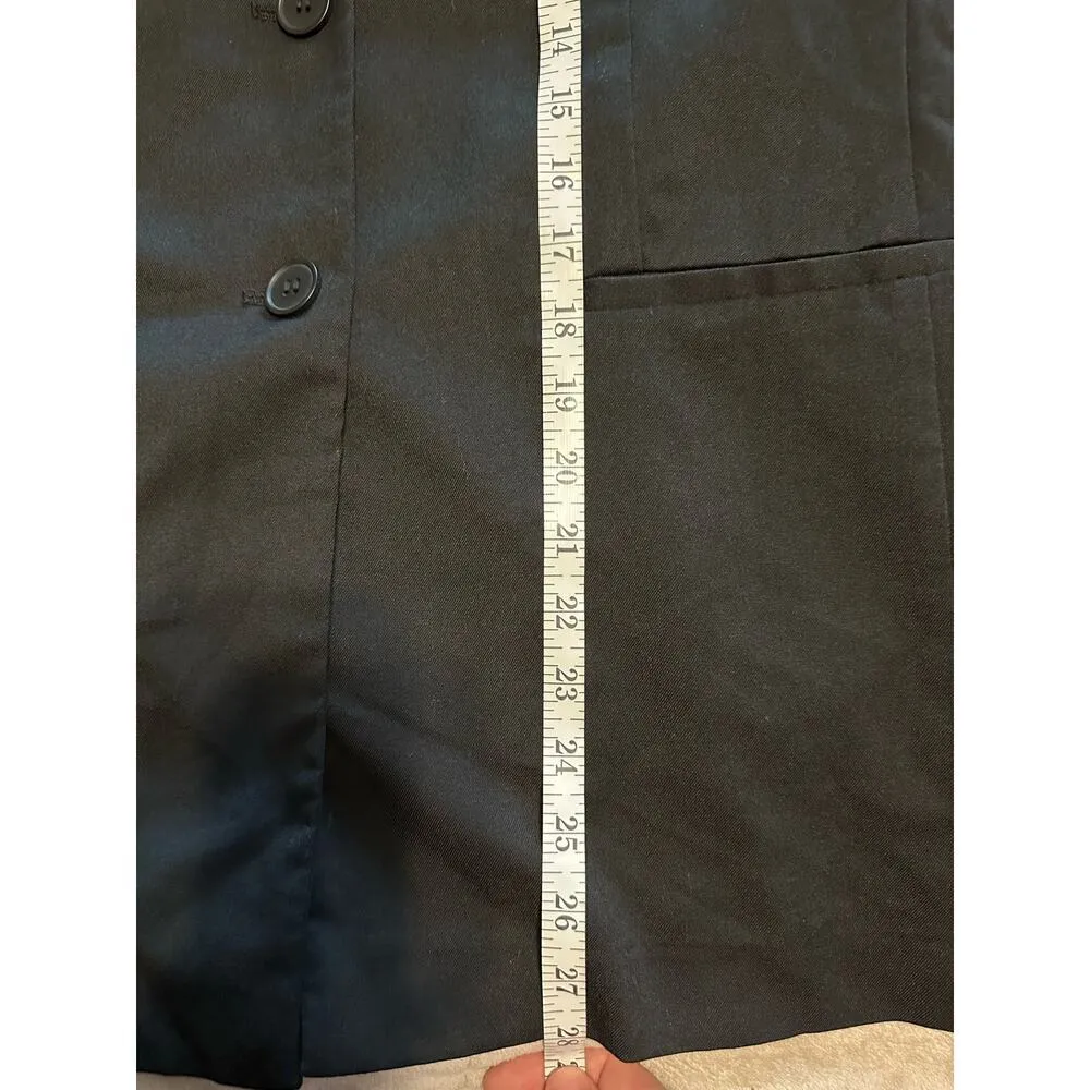 Divided H&M Black Blazer Women's Size Small Office Capsule Basic Work NWT - Image 6