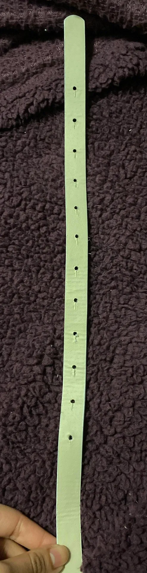 Snakeskin Belt Gray - Image 3