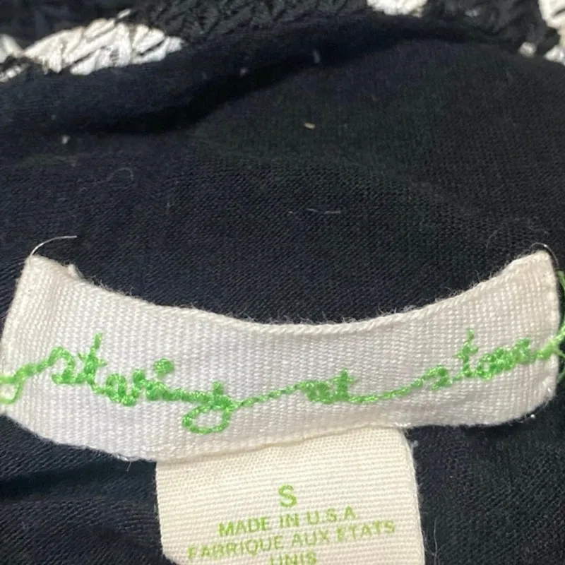 Urban Outfitters Staring at Stars Black Geometric Sleeveless Tank Mini Dress S - Image 3