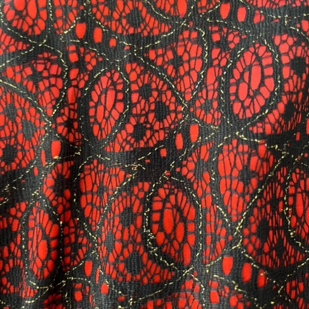 En Focus Woman Black and Red Sleeveless‎ Sheath Dress - Image 6