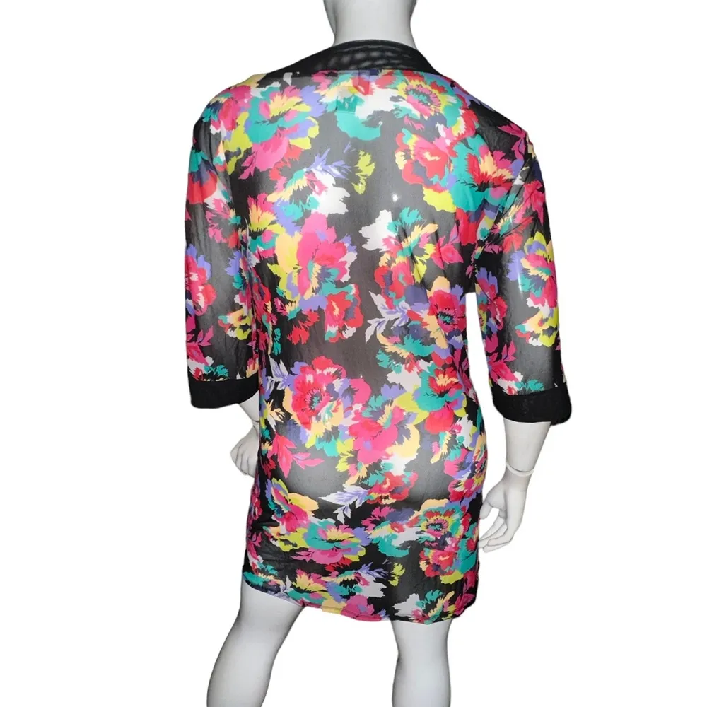 Anne Cole floral swim cover up - Image 4