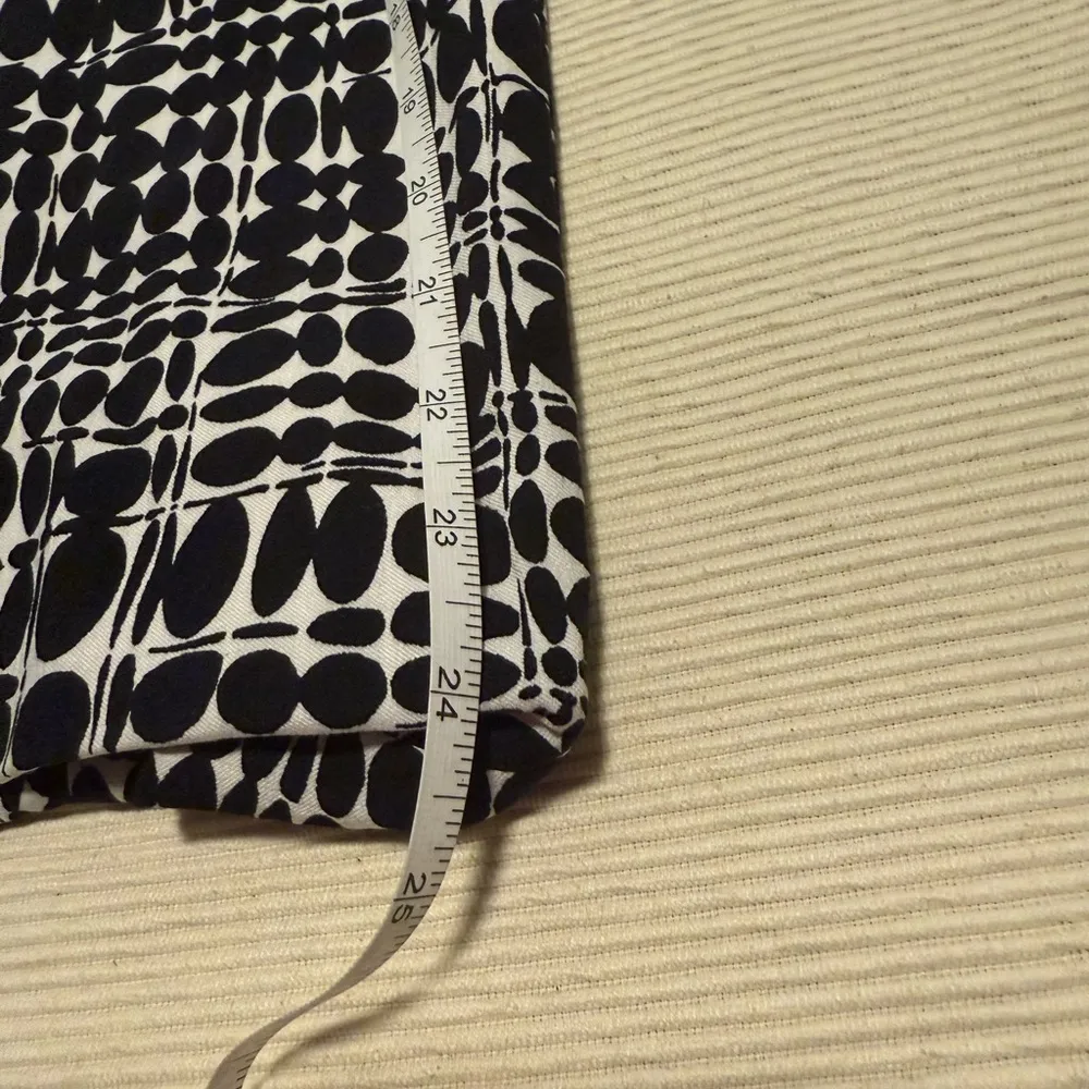 Premise Black and White Abstract Print Pants - Image 6