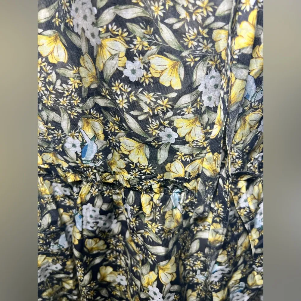 Current Air BAROQUE FLORAL WRAP DRESS | S NWT - Image 5