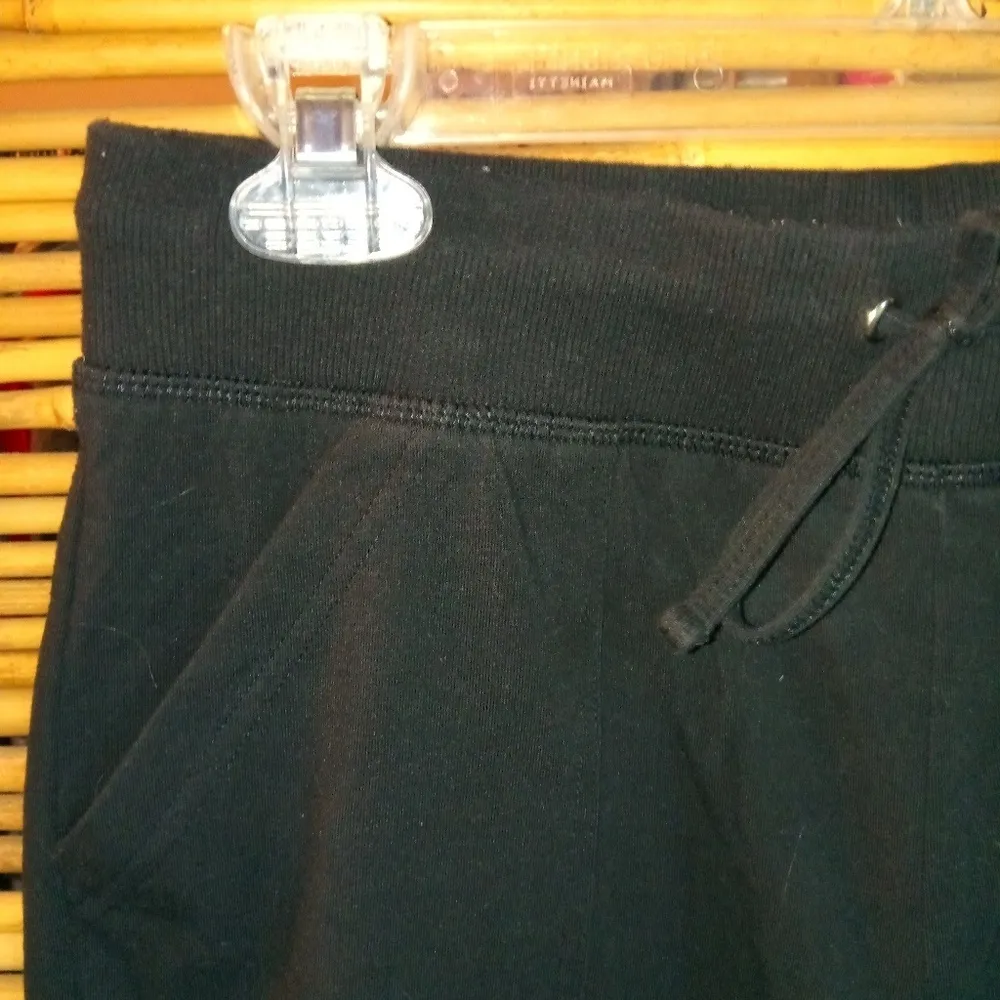 SB M Black Cotton Workout Shorts Size M - Image 3