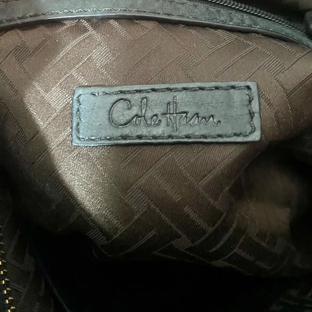 COLE HAAN Leather satchel bag - Image 12