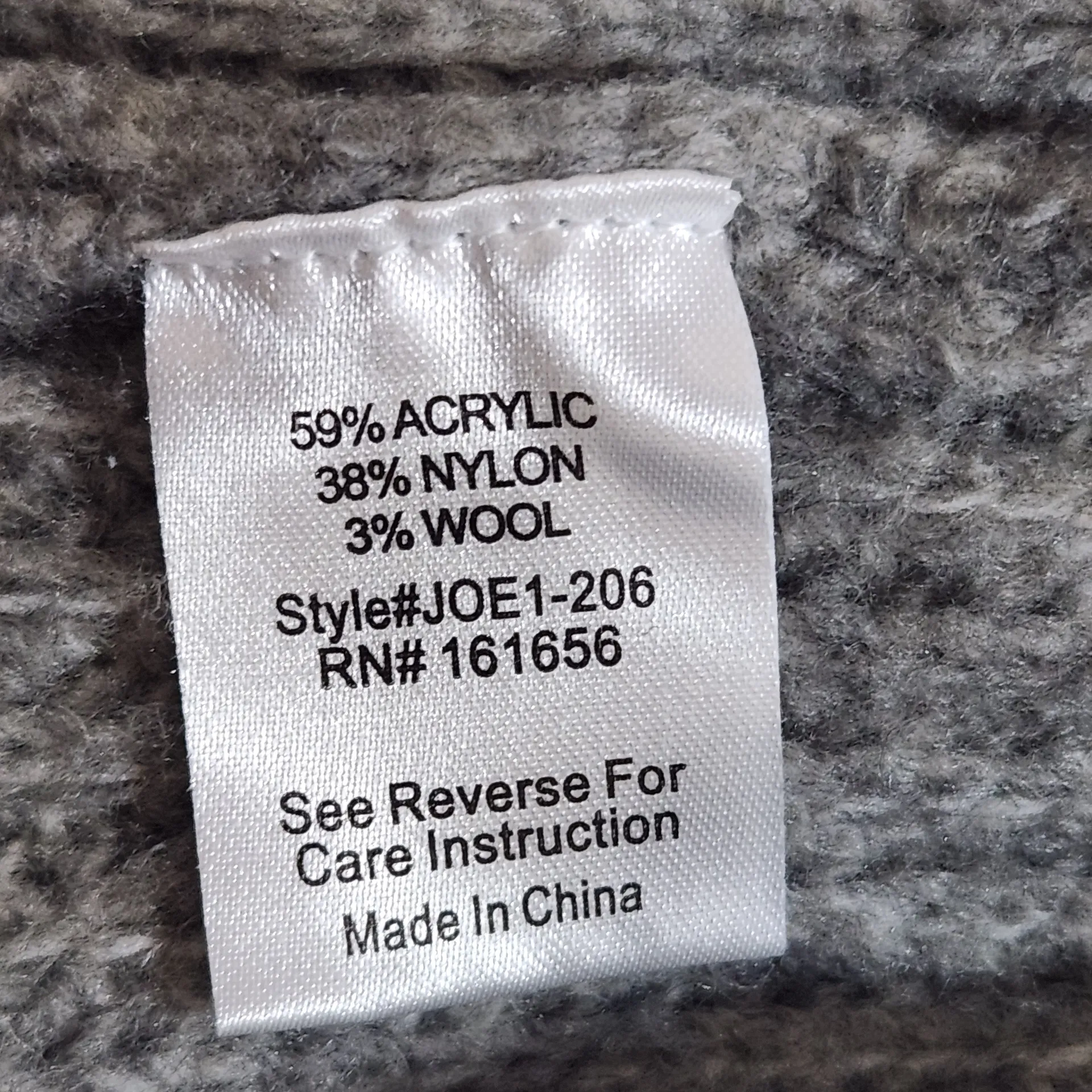 Like Love Gray Fuzzy Sweater Size Large Like Love Gray Comfy Sweater - Image 7