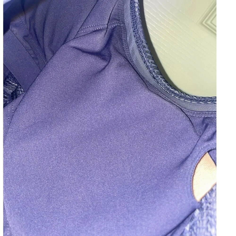 MPG Mondetta Sporty Tank Dress Shades of Purple Padded Tank A - Image 10