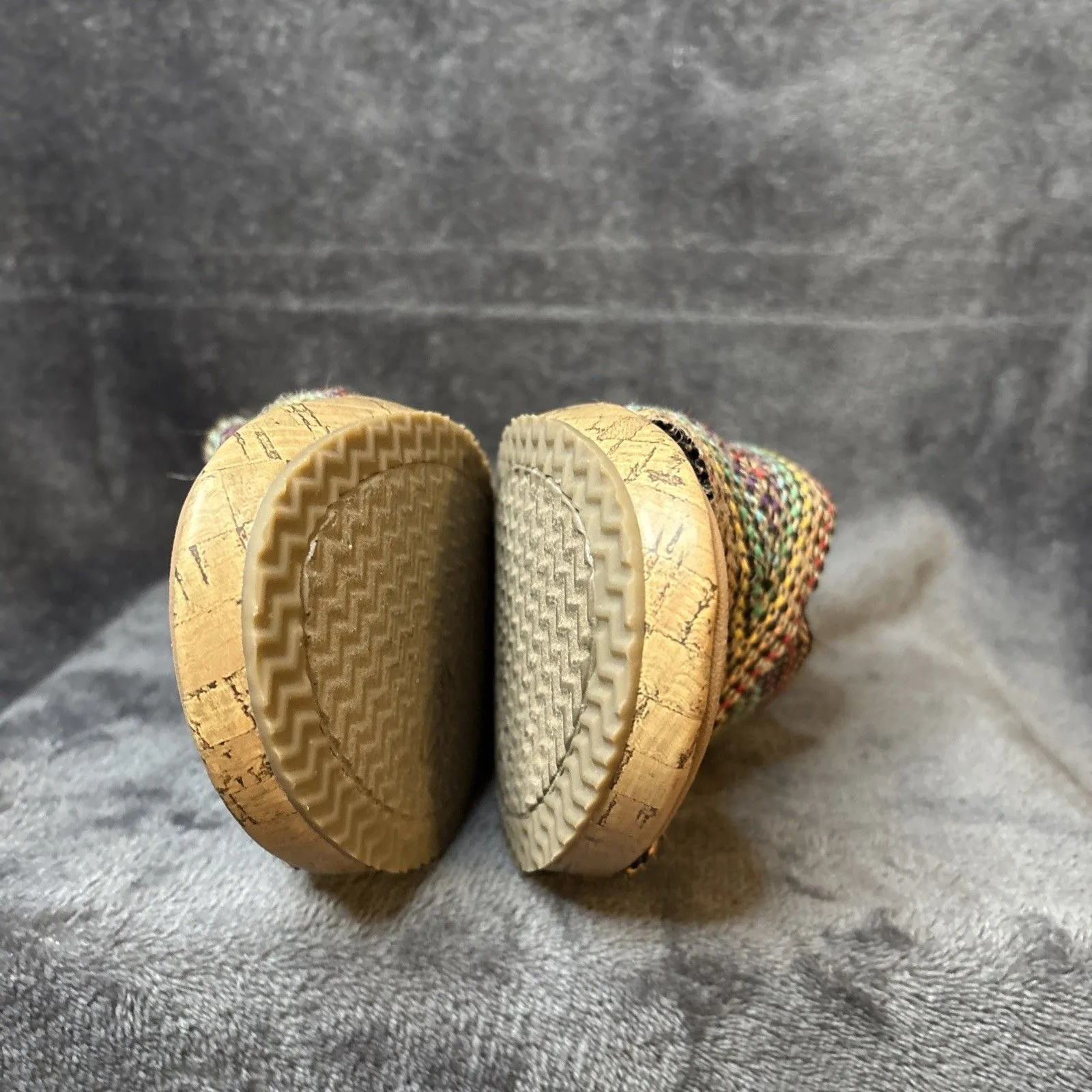 SKETCHERS Beverlee Womens Size 10 Wedge Cross Strap Sandals Shoes Rainbow - Image 15