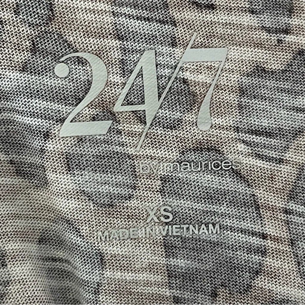 Maurices 24/7 Dawson Animal Crew Neck Short Sleeve Tee XS - Image 7