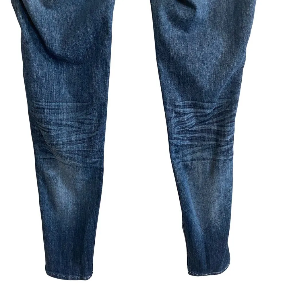 Vigoss The Jagger Distressed Skinny Jeans W/ Chevron Embroidered Detail Wmn's 28 - Image 5