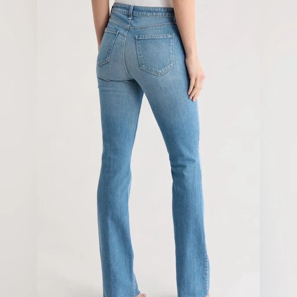 L’AGENCE High-Rise Flare Jeans in Light Wash – Size 25 - Image 4