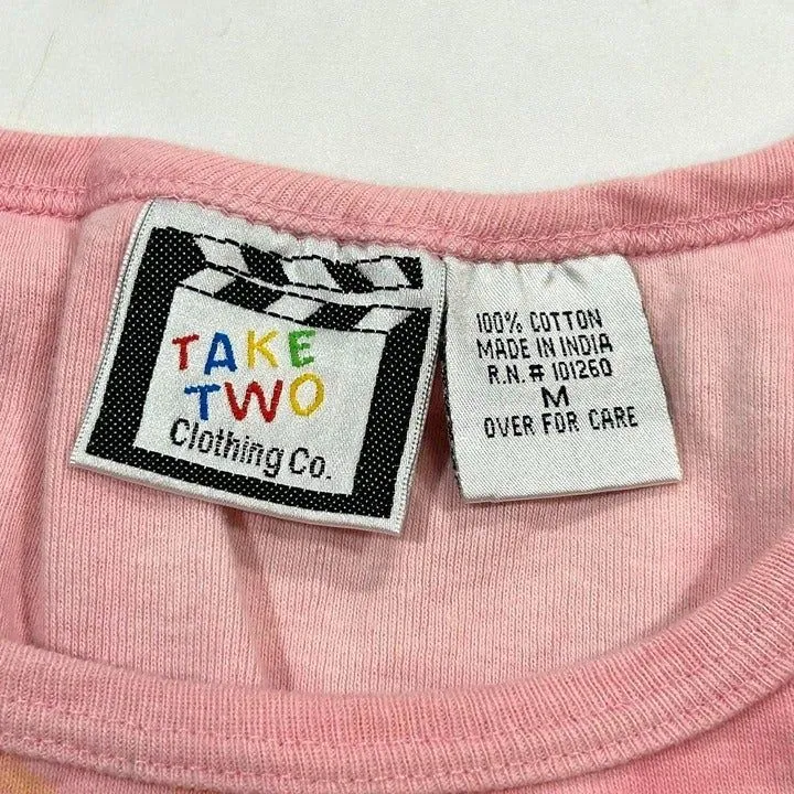 Y2k Take Two Hersheys Chocolate Factory Shirt‎ Pink Size M - Image 5