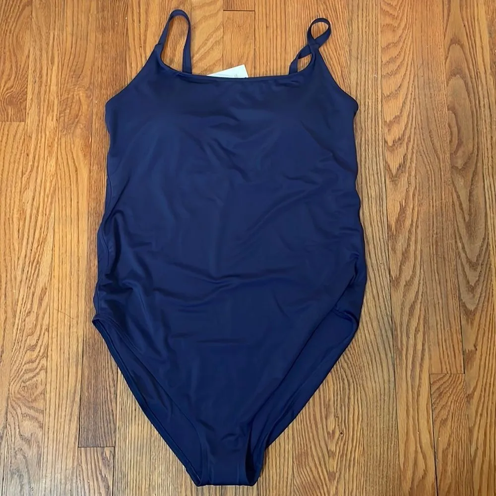Andie The‎ Amalfi One Piece LT Swimsuit Navy plus size XXXL Tall NWT - Image 6