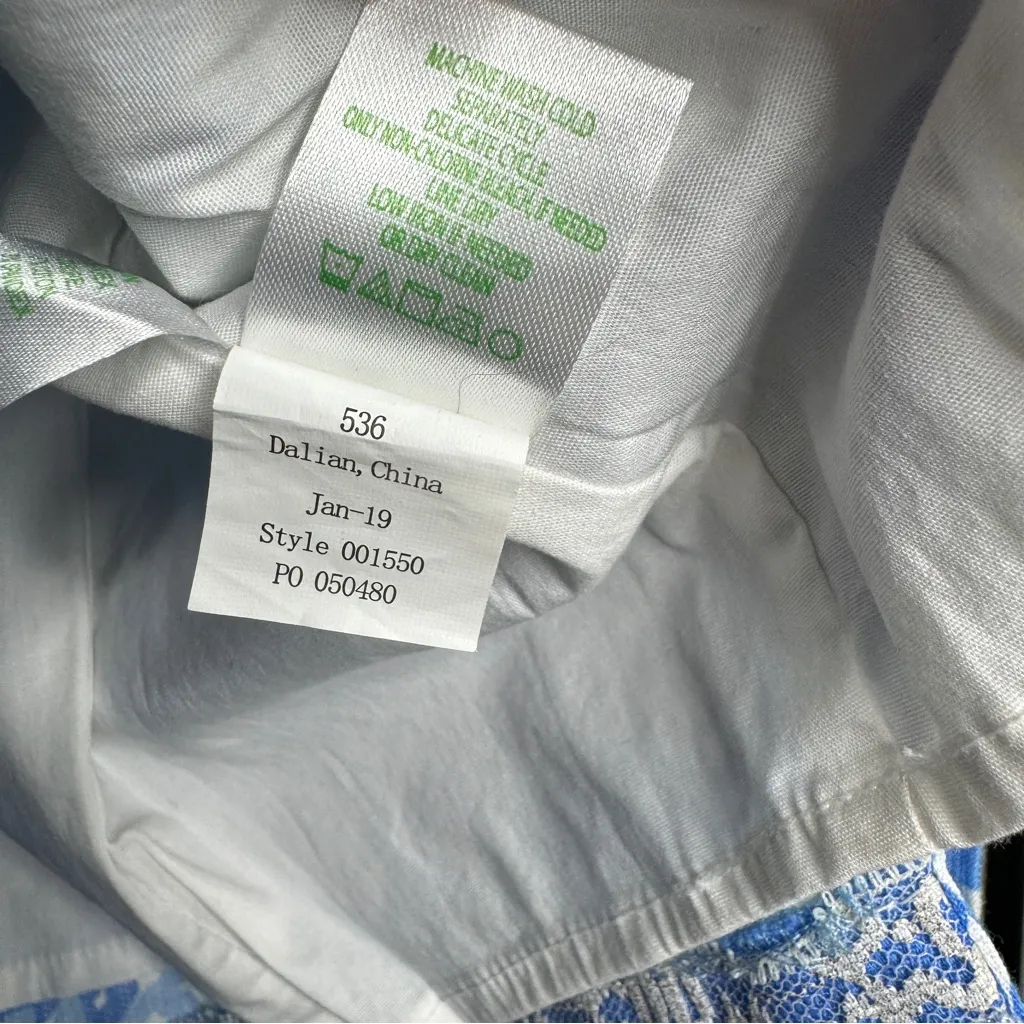 Lilly Pulitzer Mila Stretch Shift Dress Blue Peri Turtley Awesome size 0 001550 - Image 13