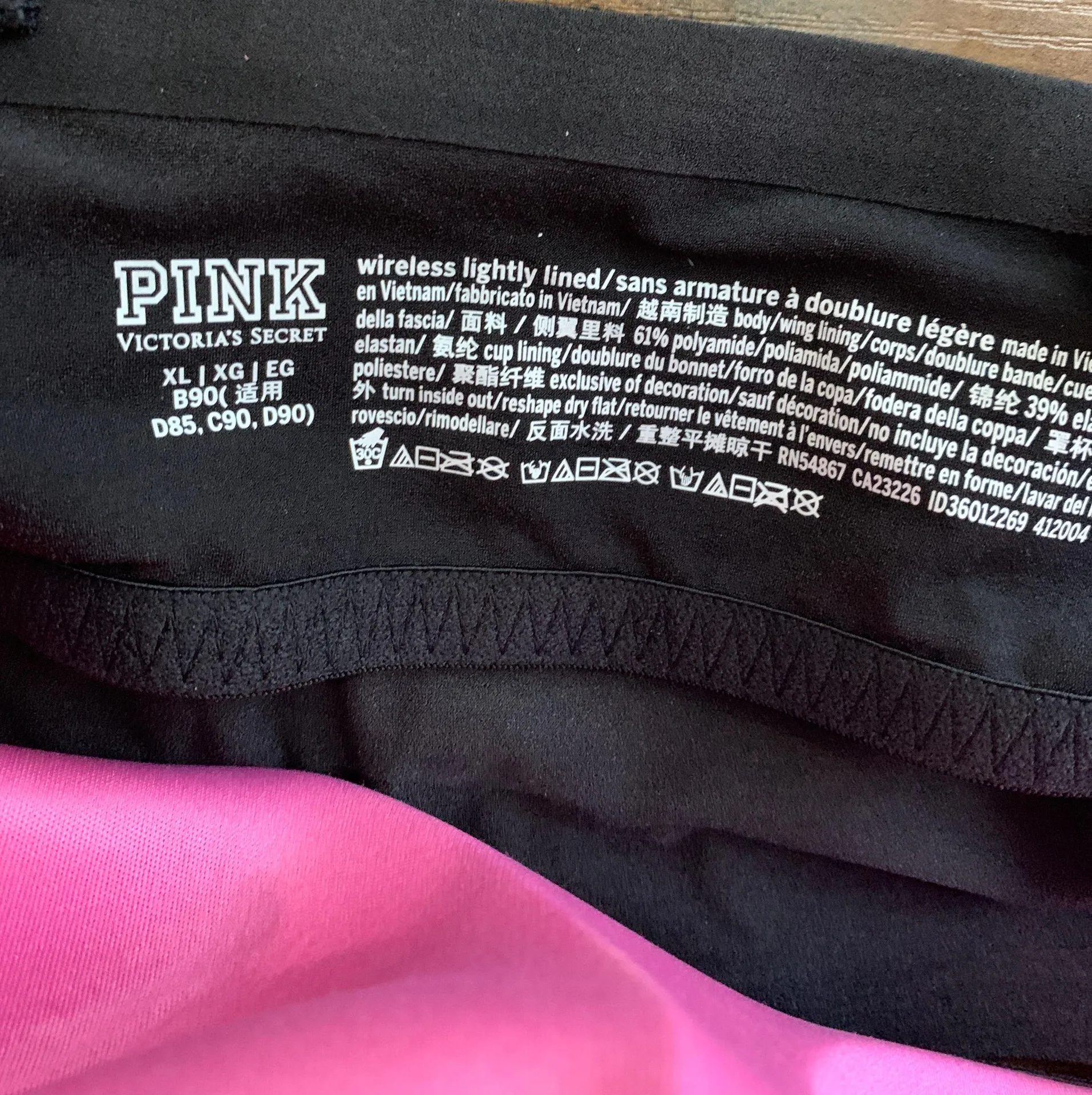 PINK - Victoria's Secret PINK Wireless Lightly Lined Lounge Bra - Image 3