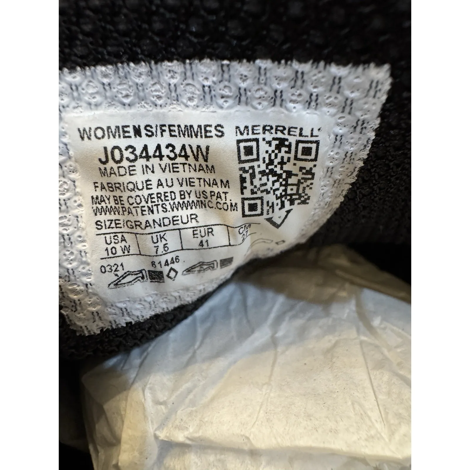 Merrell Siren Edge 3 Rock Bluestone Womens Size 10W Waterproof Blue Gray - Image 9