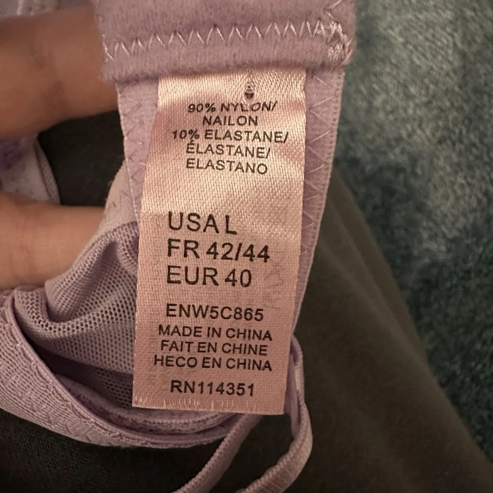 Purple Lace Lingerie Babydoll Tank Top Royal Fairycore Corset L Coquette Holiday Size L - Image 8