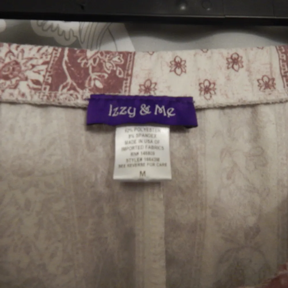 Izzy & Me Mauve Cream Faux - Image 6