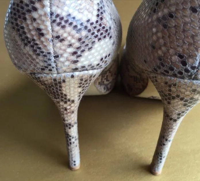 Snakeskin Heels - Image 4