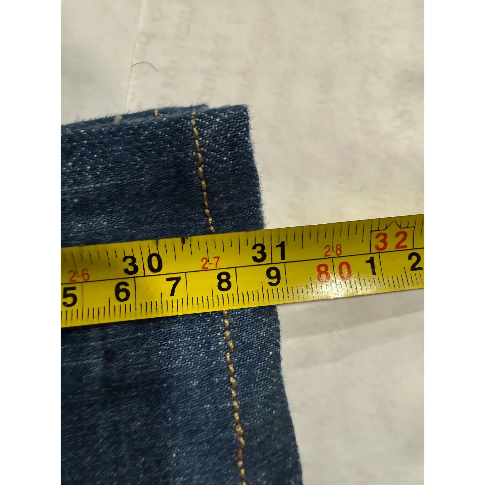 Vintage Citizens‎ of Humanity Faye Wide Leg Jeans Chain Link Embroidery Size 31 - Image 9