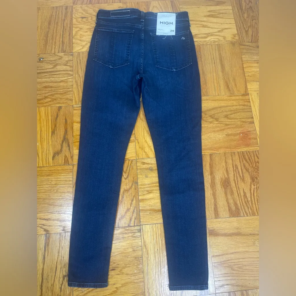 Rag & Bone High Rise Skinny Jean - Image 7