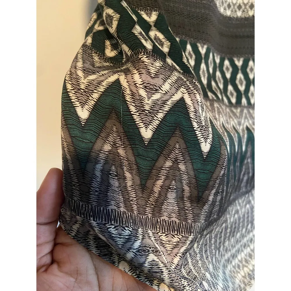 L’AGENCE Printed Crew Neck Top Size 2 - Image 6